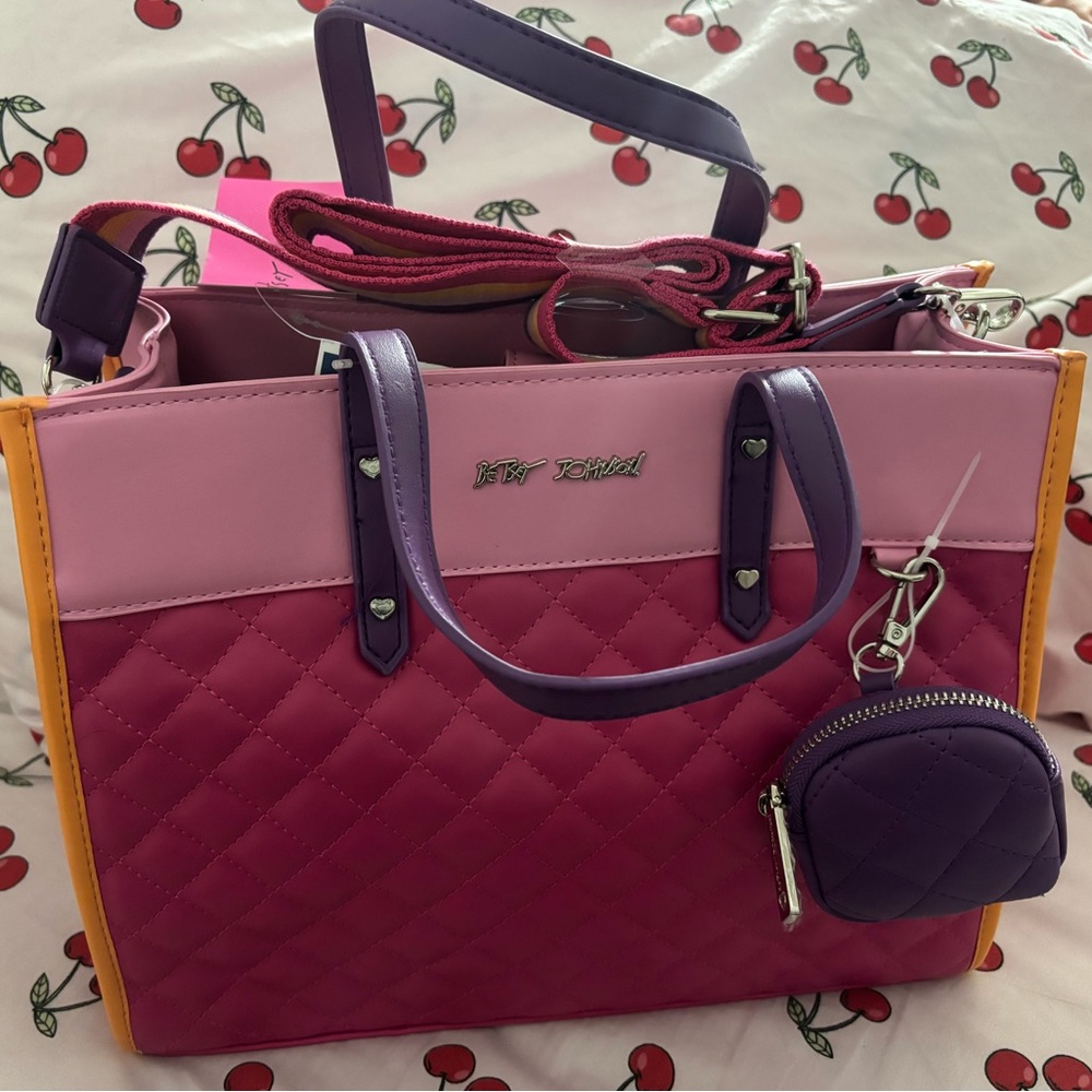 NWT Betsey Johnson XOBECCA Azalea Rosebud